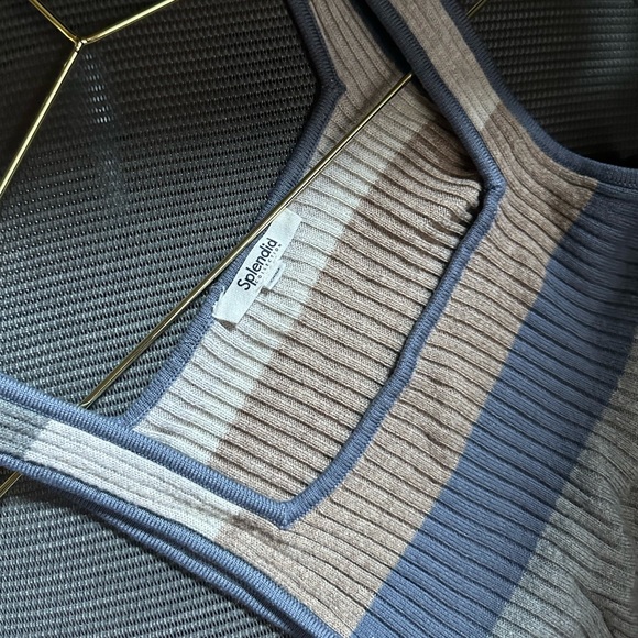 Splendid Georgie Cashmere Blend Stripe Tank - Picture 9 of 10